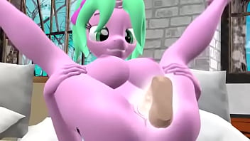 Mlp magicalmysticva uses levitation magic to masturbate animation