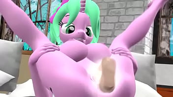 Mlp magicalmysticva uses levitation magic to masturbate animation
