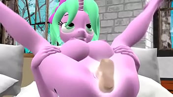 Mlp magicalmysticva uses levitation magic to masturbate animation
