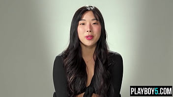 South korean beauty shows us how she masturbates her hairy pussy