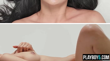 South korean beauty shows us how she masturbates her hairy pussy