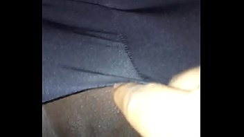 She ripped hole in tights to fuck