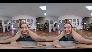 360 vr cute russian brunette horny for cock begs to be treated like a slut hardcore pussy fingered