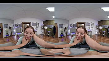 360 vr cute russian brunette horny for cock begs to be treated like a slut hardcore pussy fingered