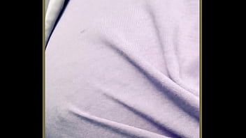 Milf stops and shows her perfect braless tits in public