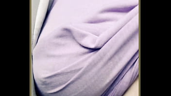 Milf stops and shows her perfect braless tits in public