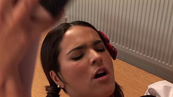 Valery summer fucks her math professor and swallows his fresh jizz