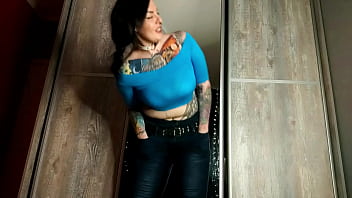 You must perform 3 pee tasks from your kinky hot and inked mistress