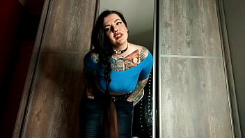 You must perform 3 pee tasks from your kinky hot and inked mistress