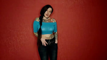 You must perform 3 pee tasks from your kinky hot and inked mistress