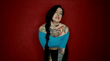 You must perform 3 pee tasks from your kinky hot and inked mistress