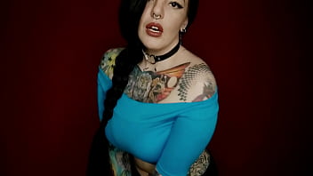 You must perform 3 pee tasks from your kinky hot and inked mistress