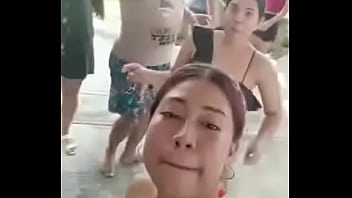 Tetona antes de coger