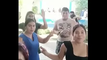 Tetona antes de coger