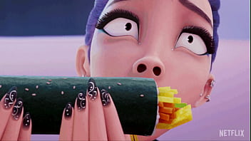 Rumi se comió otro de kimbap