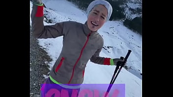 It’s september and i’m standing and running in the snow—can’t believe it ️ ️have you ever exper