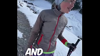 It’s september and i’m standing and running in the snow—can’t believe it ️ ️have you ever exper