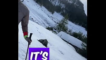 It’s september and i’m standing and running in the snow—can’t believe it ️ ️have you ever exper