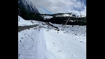 It’s september and i’m standing and running in the snow—can’t believe it ️ ️have you ever exper