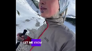 It’s september and i’m standing and running in the snow—can’t believe it ️ ️have you ever exper