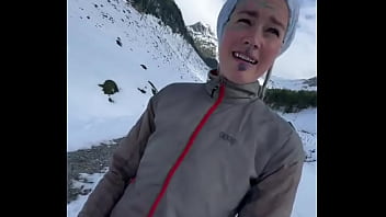 It’s september and i’m standing and running in the snow—can’t believe it ️ ️have you ever exper