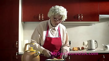 Grandma found a vibrator