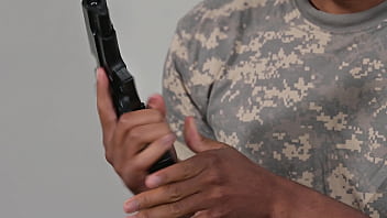 Nympho blonde gatita veve tempts army corporal into interracial fuck fest gp3239