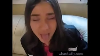 How big of dick can she swallow