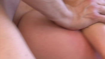 Angelica saige sucks his fingers as he routes her pussy out