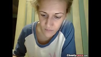 Sexy busty milf shows her ass and tits