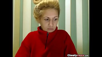 Sexy busty milf shows her ass and tits