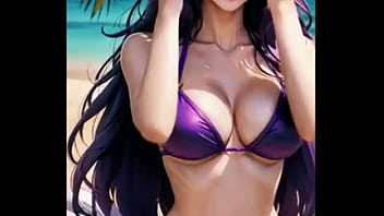 Ahri Shines Under The Tropical Sun Her Violet Bikini Glowing As The Waves Crash Behind Her The Nine Tailed Fox Knows How To Turn Paradise Into Pure Temptation… Bio Link Waiting #leagueoflegends #ahri #loledit #waifuvibes #shorts #fyp #sweetlife thumbnail