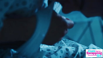 Rose carter & myra moans – "free yourself stepbro and we'll give you a double blowjob"