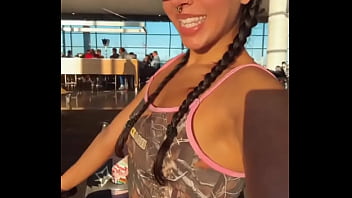 Do you think my brazzers camo set is keeping me hidden at the airport it’s obv stealth mode right