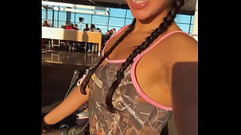 Do you think my brazzers camo set is keeping me hidden at the airport it’s obv stealth mode right