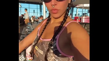 Do you think my brazzers camo set is keeping me hidden at the airport it’s obv stealth mode right