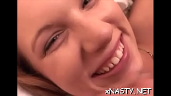 Awesome barely legal babe gets hammered