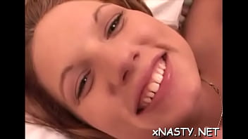 Awesome barely legal babe gets hammered