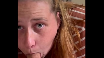 Piggy went oink on the cock