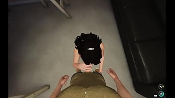 Hause party gameplay y recibiendo mamada