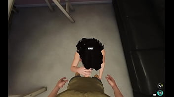 Hause party gameplay y recibiendo mamada