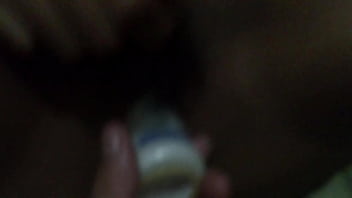 With her finger in her ass jade uses her new toy