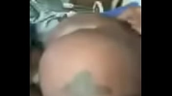 Big booty ebony creams on dick