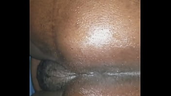Big oiled ebony ass