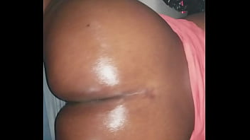 Big oiled ebony ass