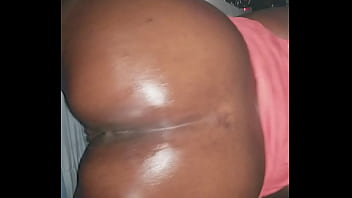 Big oiled ebony ass