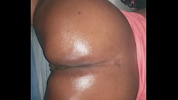 Big oiled ebony ass