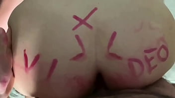 A couple in lipstick