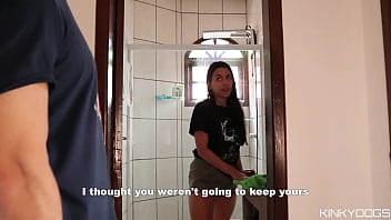 The housemaid wants to suck her boss's cock so bad fablazed