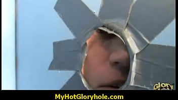 I love to suck a big cock trough a gloryhole 17